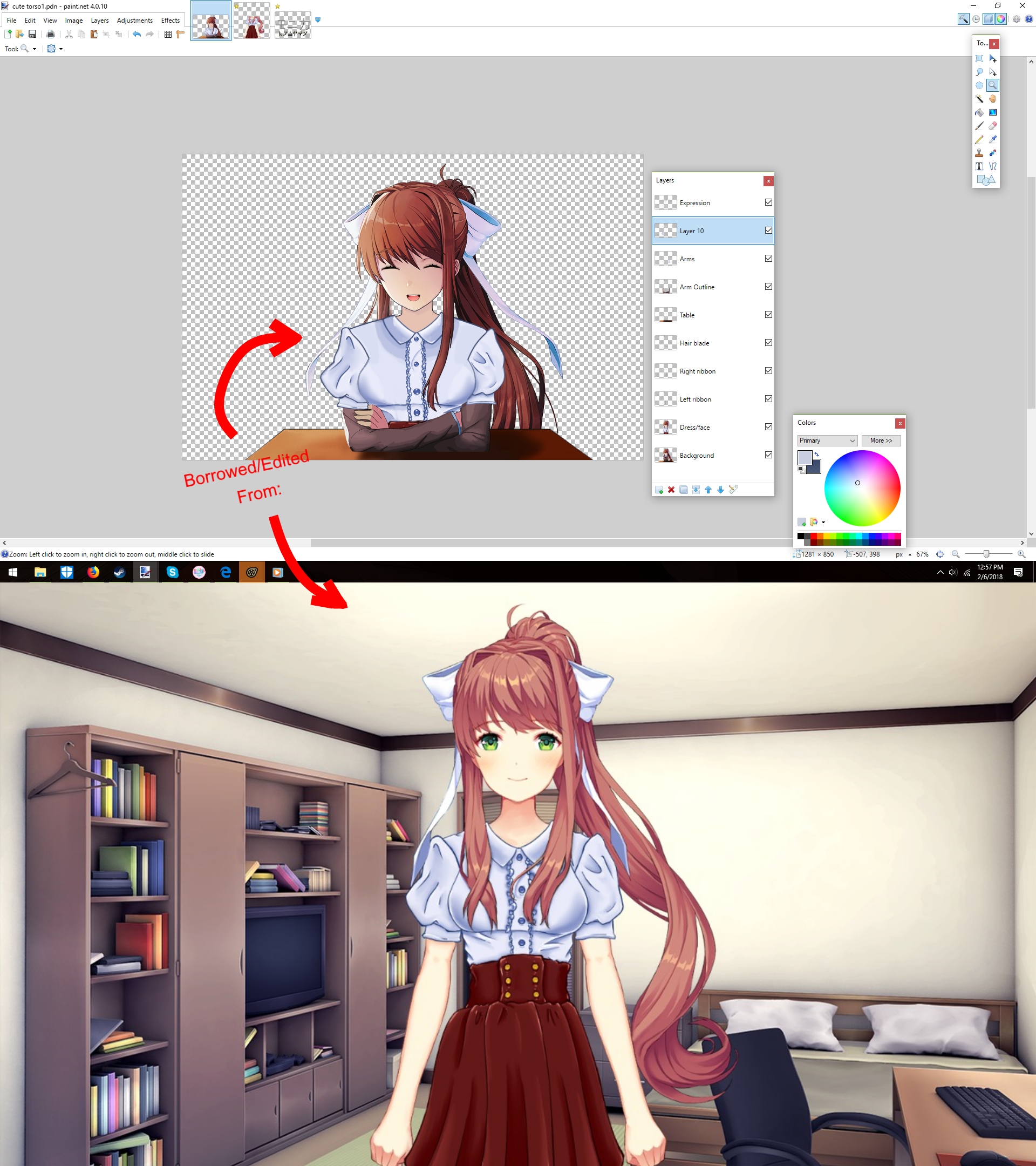 monika after story download
